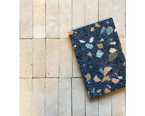 Handgefertigte Fliese Zellige Bejmat 01 unglasiert 5x15cm