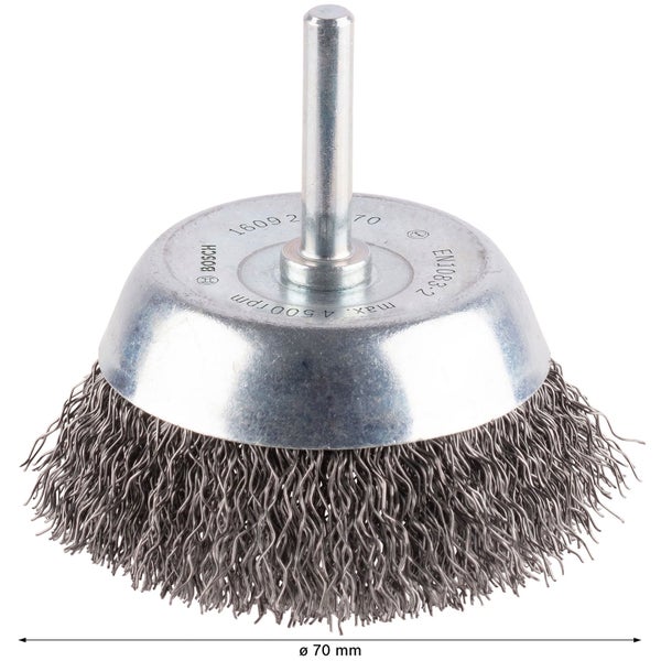 Drahtbürste Topfbürste Durchmesser 70 Millimeter