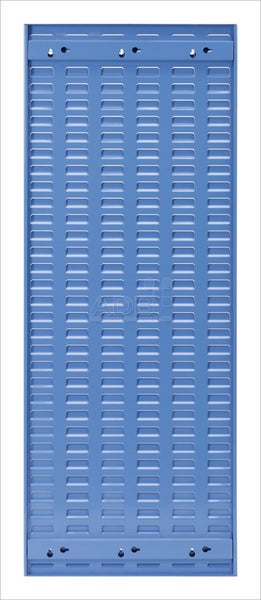 PROREGAL Orthogonale Schlitzplatte HxB 117,7 x 45,6 cm Blau