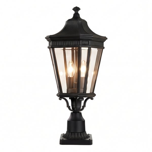 Laterne mit Sockel für den Außenbereich