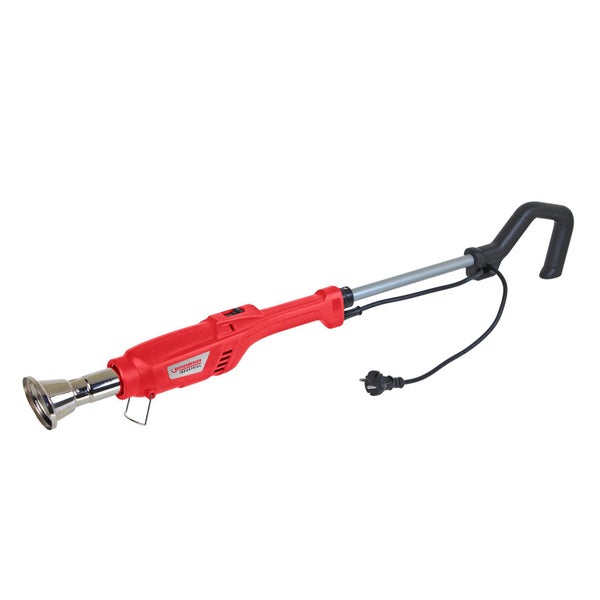 Elektro-Unkrautvernichter mit Teleskopstiel