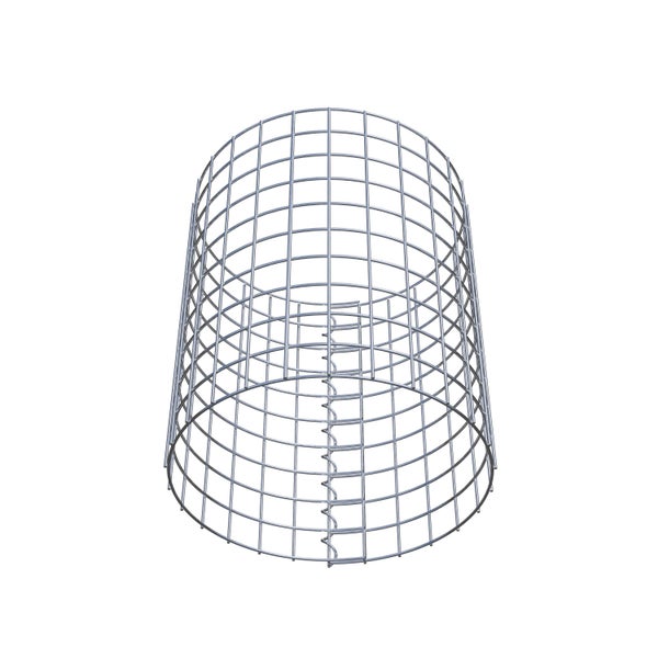 Gabionensäule Durchmesser 42 cm MW 5 x 5 cm rund - Höhe: 50 cm