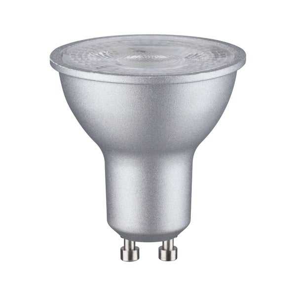 Standard 230V LED Reflektor GU10 460lm 7W 4000K dimmbar Chrom matt