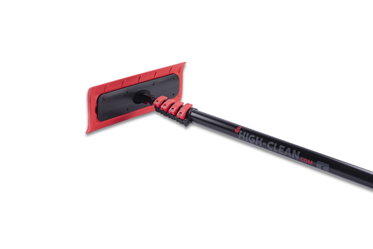 Teleskop-Dachschneeräumer mit Schieberkopf und Teleskopstange von High-Clean.com