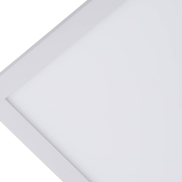 Lindby LED Deckenleuchte (LED Panel) Lamin dimmbar mit Leselampe (Modern) in Weiß (1 flammig, ) - Lampe Deckenlampe Wohnzimmerleuchte