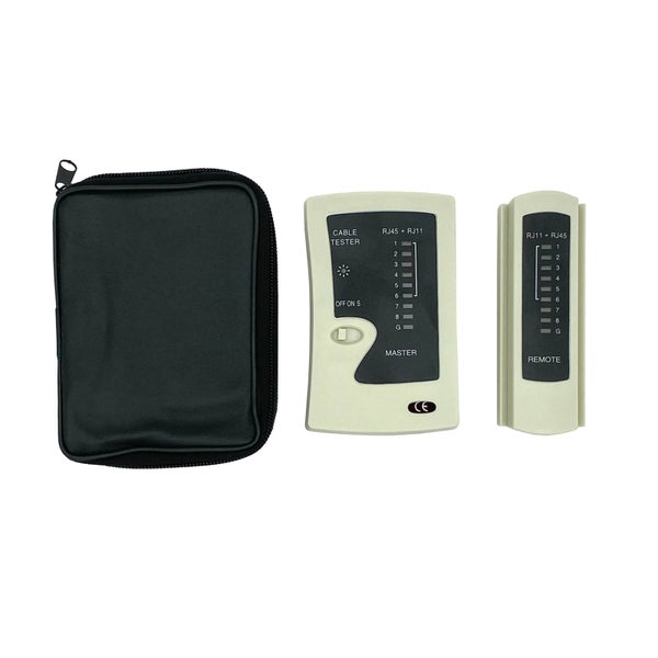 ProfiPatch Netzwerktester Kabeltester Leitungstester ISDN LAN DSL RJ11 RJ12 RJ45 Cat.3/5/6/7