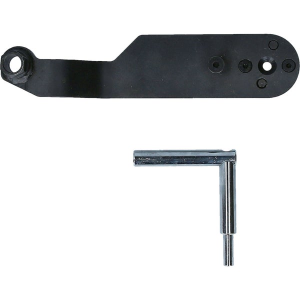 Schließblech und Betätigungswerkzeug