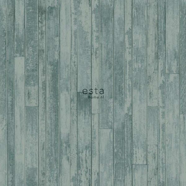 Tapete mit Holzplankenmuster