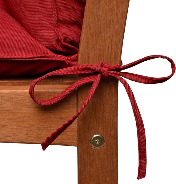Beautissu Flair DC Deckchairauflage 200x50x8cm Rot