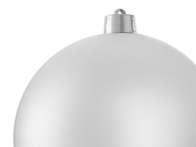LAALU Ornament rund silber matt 20 cm