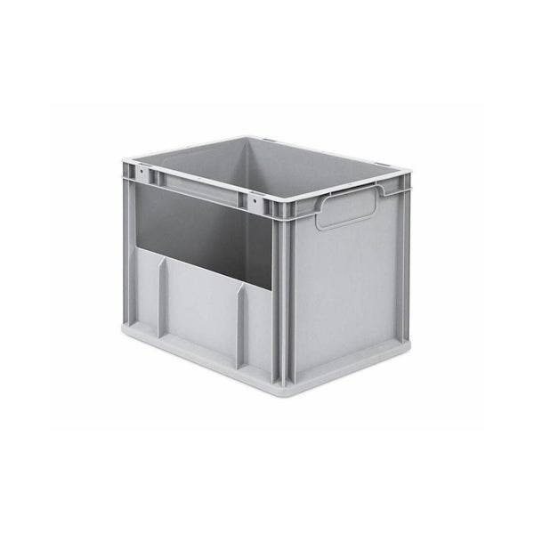 PROREGAL SparSet 5x Eurobox NextGen Insight HxBxT 32 x 30 x 40 cm 30 Liter Seite Offen Eurobehälter Transportbox