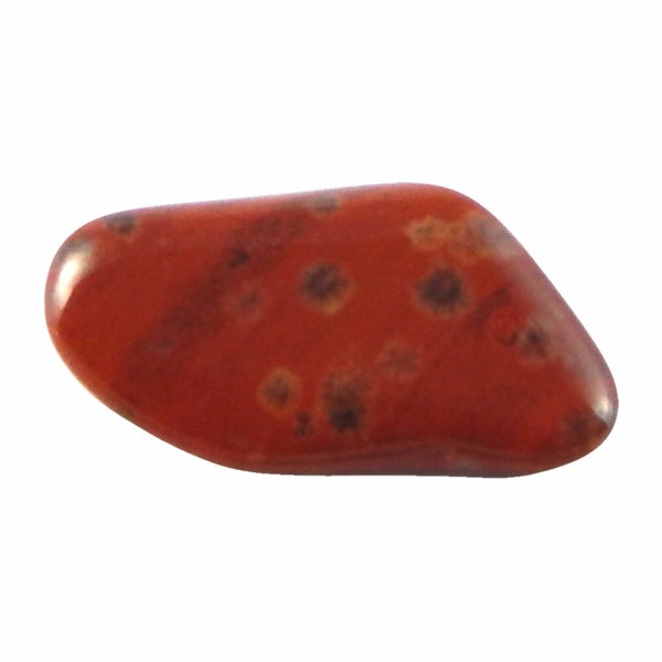 Roter Jaspis Trommelstein