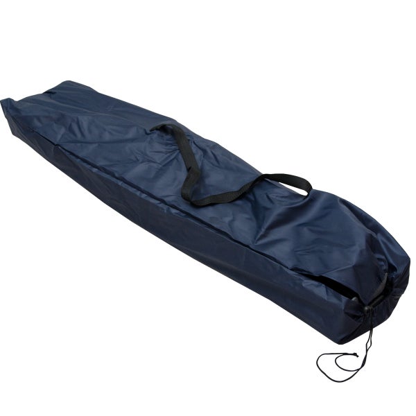 AMANKA Faltlbett Faltliege Feldbett Blau | Camping-Metall-Klappiege ca. 190x70cm | 10-Bein Liege Klappbett | Stahlgestell