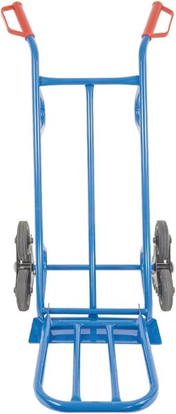 Treppensackkarre Trestles S20A Stahl | Klappbare Treppenkarre mit Sternrädern & 200 kg Tragkraft | Blau | Profi-Transporthilfe Made in EU