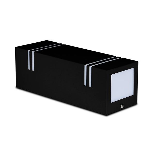 V-TAC VT-7662-B - GU10 Außenbeleuchtung - Wand - Armaturen - Schwarz - IP44