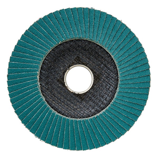 WS24 10x Lamellenschleifscheibe 125 mm gewölbt Zirkonkorund K 80 - WS24-100056