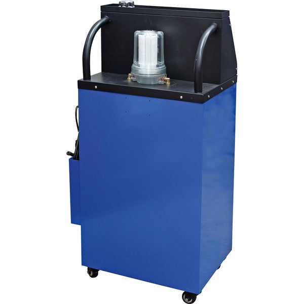 Mobile Ölabsaugvorrichtung für Werkstätten