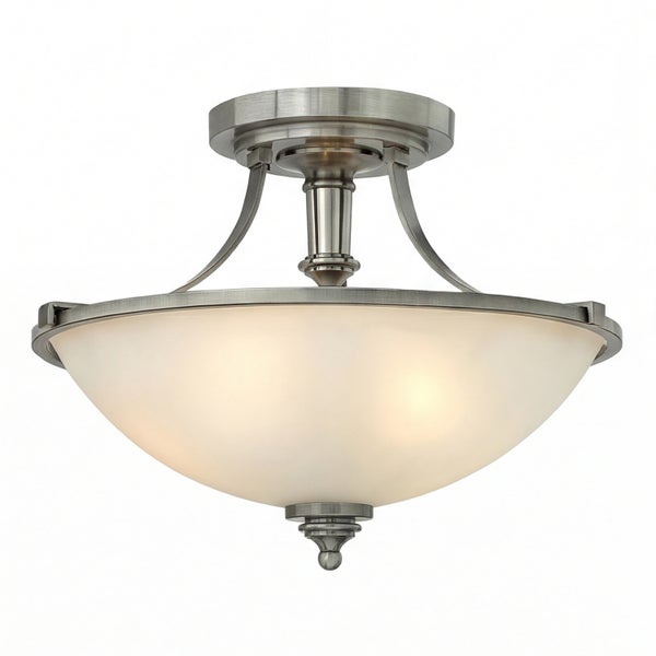 Deckenleuchte mit Glasschirm