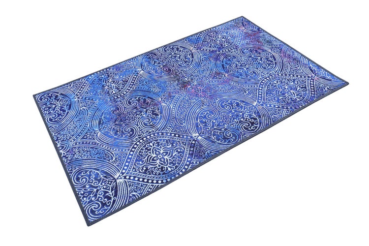 Badteppich Blau Vintage Louis WECONhome 80x150 cm