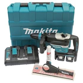 Makita Bohrhammer mit Zubehör und Transportkoffer