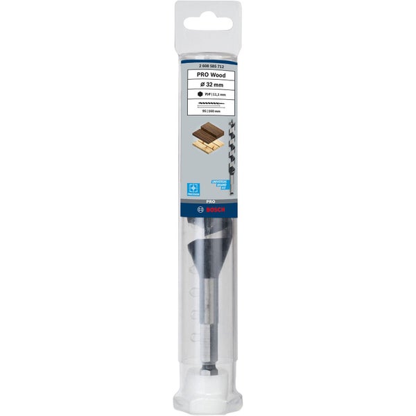 Bosch PRO Wood Holzschlangenbohrer 32 x 95 x 160 mm - 2608585712