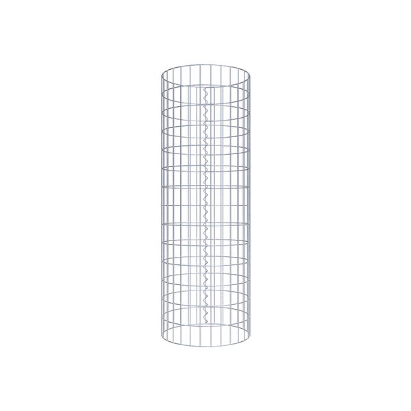 Gabionensäule Durchmesser 47 cm, MW 5 x 10 cm rund - Höhe: 1,40 m