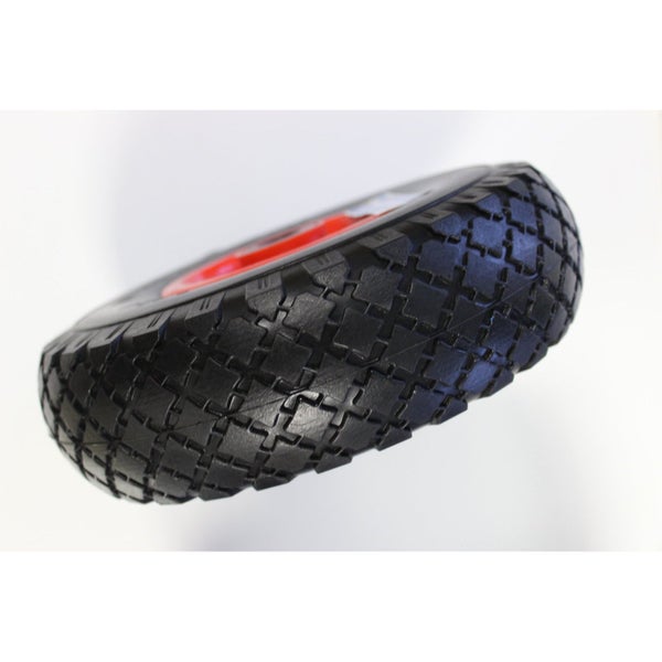 Ersatzrad mit Vollgummibereifung und Profil für Sackkarren oder Bollerwagen