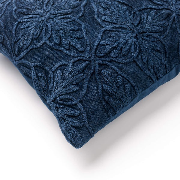 Amar Kissenbezug - Mit Blumenmuster 40x60 cm, Blau