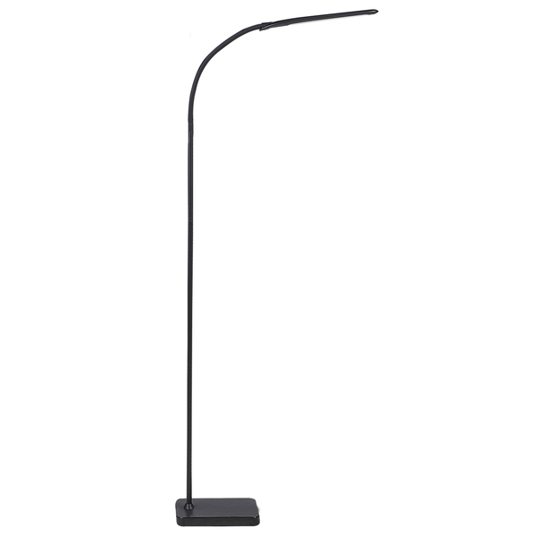 LED Stehlampe NORMA mit Dimmer Metall Schwarz
