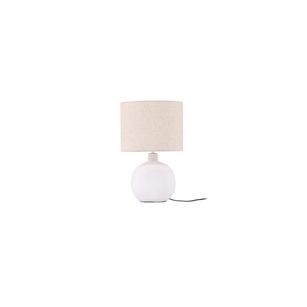 Torcello Beleuchtung Tischlampe 32x32x51cm Beige. 32 X 32 X 51 cm