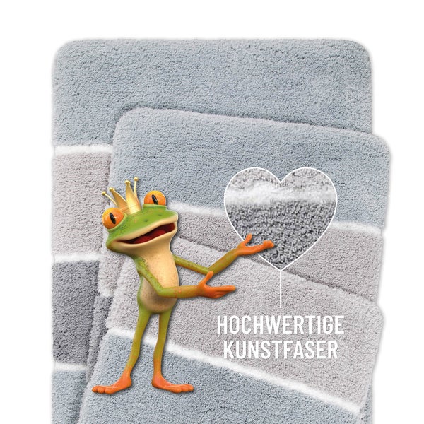 Badteppich Grau Multi Rio Marina Homie Living 60x100 cm