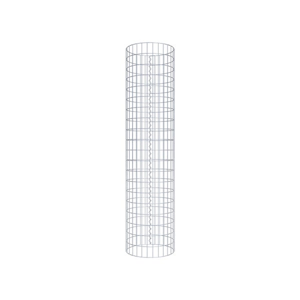 Gabionensäule Durchmesser 47 cm, MW 5 x 10 cm rund - Höhe: 2,00 m