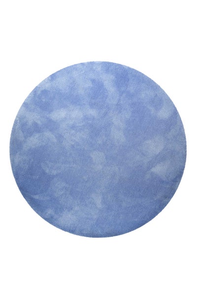Teppich Rund Blau Pisa Homie Living 200 cm rund