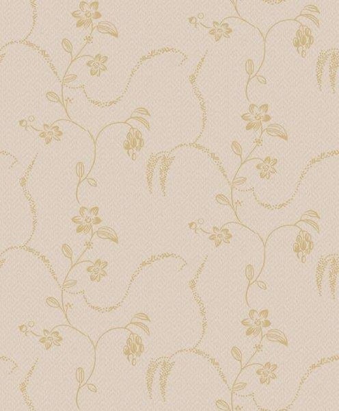 Borastapeter Tapete Blumen Rosa - 53 cm x 10.05 m - 660848