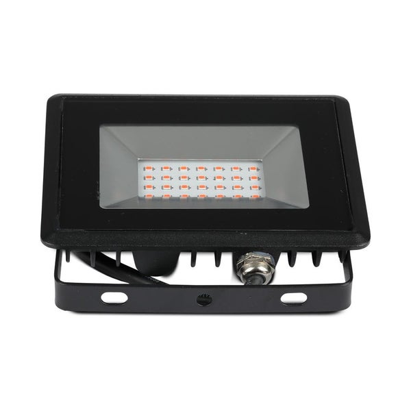 V-TAC VT-4021-C - Schwarze LED-Flutlichter - E-Serie - 20W - Rot - IP65