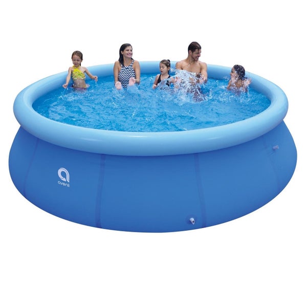 Aufblasbarer Avenli Pool mit Familie im Wasser