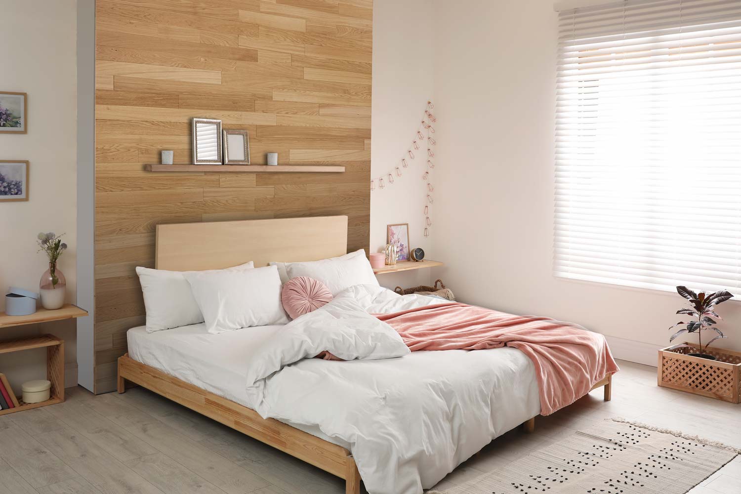 wodewa Holz-Wandverkleidung, EICHE exquisit, gebürstet geölt, zum Verkleben - Moderne Wanddekoration für Wohnzimmer, Küche, Bad, Schlafzimmer und Flur