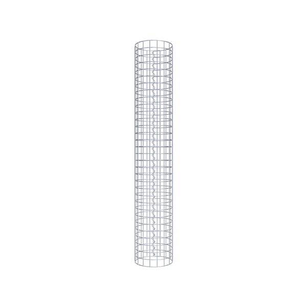 Gabionensäule Durchmesser 27 cm MW 5 x 5 cm rund - Höhe: 160 cm