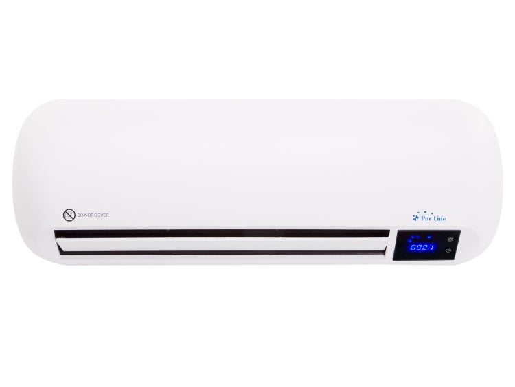 Pur Line Heizlüfter zur Wandmontage mit Digitalanzeige