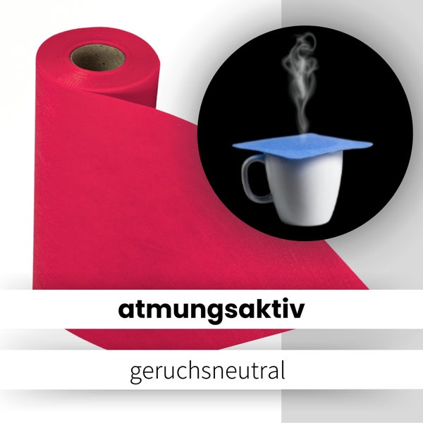 Sensalux Tischläufer, 50 cm x 25 m Pink