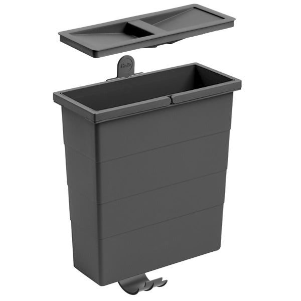 Hailo Einhängebox für Abfallsysteme aus Kunststoff inklusive Deckel