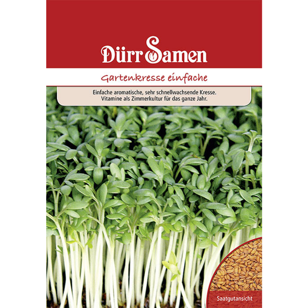 Gartenkresse einfache 250 g Saatgut von Dürr Samen