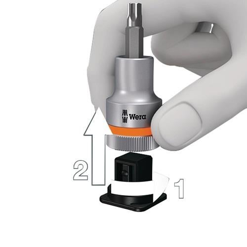 Wera 8767 C Torx HF 1 Zyklop Bitnuss-Satz Torx mit Haltefunktion - 004202