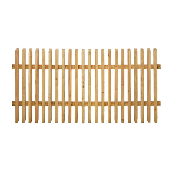 Holzzaun für den Garten