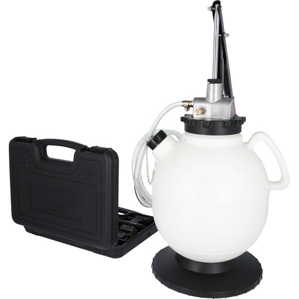 KS TOOLS Universal Getriebeöl-Füllsystem-Satz mit 23-tlg Adaptersatz - 150.9105