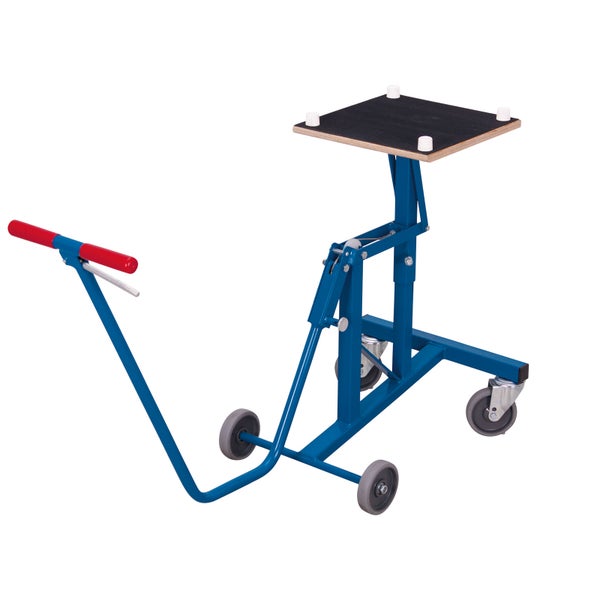 Montage- und Transportwagen mit Rollen und Handgriff