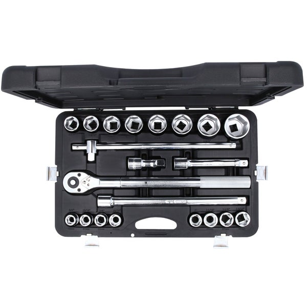 KS TOOLS 3/4 Steckschlüssel-Satz 21tlg. 6-kant - 911.0721