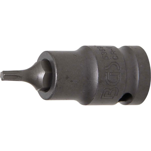 BGS Kraft-Bit-Einsatz Antrieb Innenvierkant 12,5 mm (1/2) T-Profil (für Torx) T20 - 5369