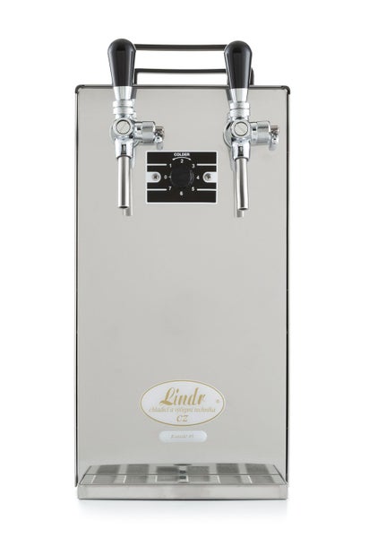 Zapfanlage - Kontakt 40 Bierzapfanlage 2-leitig Trockenkühler, Durchlaufkühler 50 Liter/h, Green Line