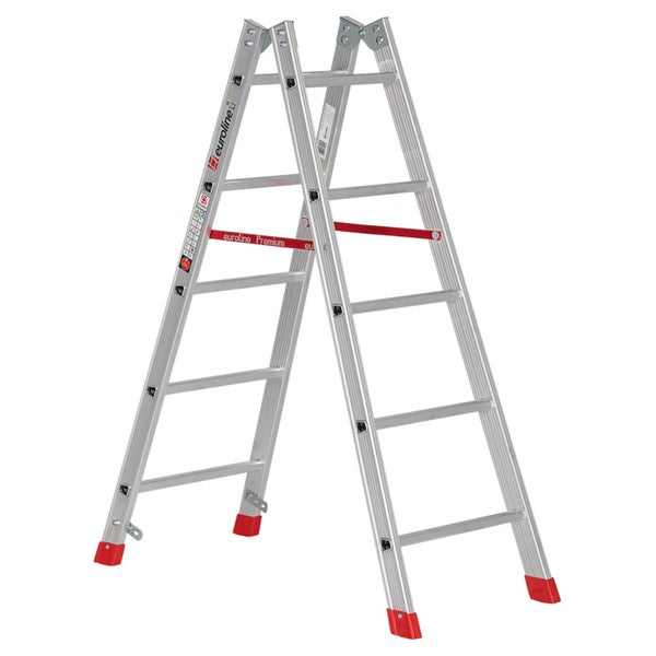 Aluminium Klappleiter mit vier Stufen